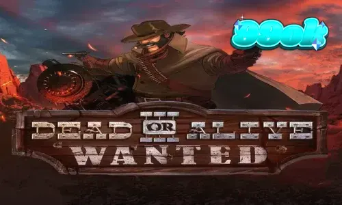 Giao diện trò chơi Dead or Alive 3 Wanted với phong cách miền Tây gai góc